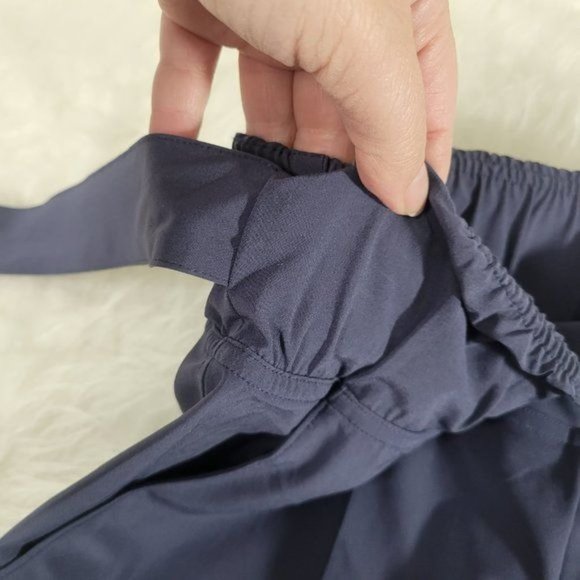 Lululemon Cadet Blue Noir Wide Leg High Rise Pants Women's 6 - Picture 12 of 16